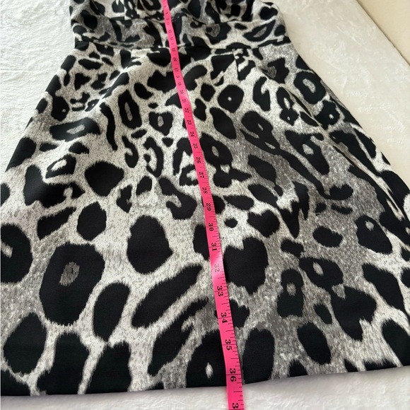 Ann Taylor Animal Print Sheath Dress sz 4 - Picture 12 of 13